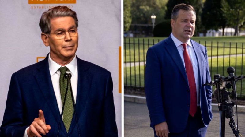 Inside Bessent and White House rival dispute at MAGA event