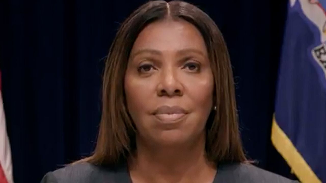 New York AG Letitia James posts video responding to indictment