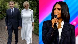 French president Emmanuel Macron and his wife, Brigitte, are suing right-wing podcaster Candace Owens in a 22-count defamation lawsuit. The lawsuit stems from Owens' claim that Brigitte Macron could be a man.