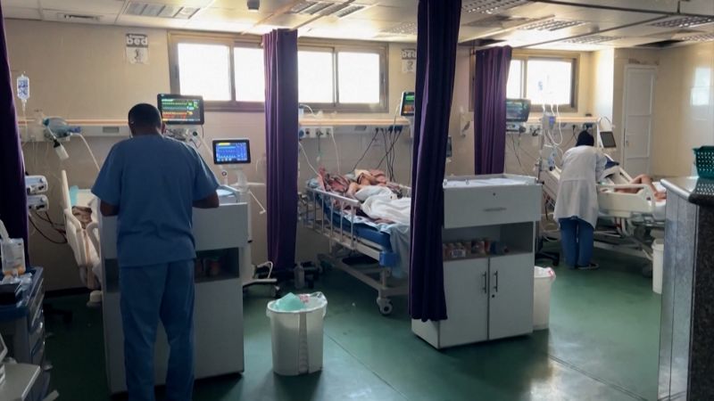 Surgeon shows humanitarian crisis in Gaza’s hospitals