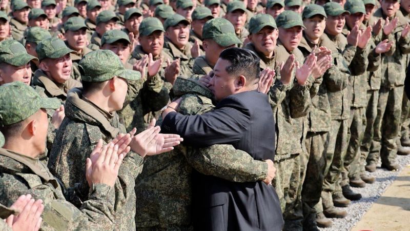 North Korea honors troops fighting with Russia against Ukraine North Korea honors troops fighting with Russia against Ukraine