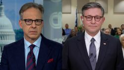 House Speaker Mike Johnson speaks with CNN's Jake Tapper