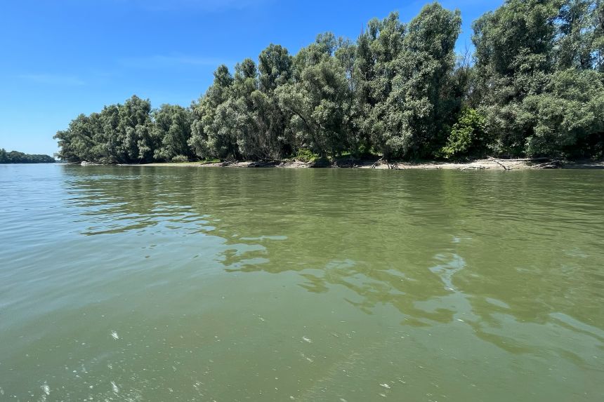 This uninhabited land, labeled as Pocket 3 on international maps, is located along the Danube River.