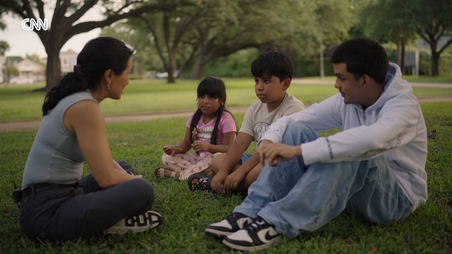 Febe and Angelo, ages 6 and 9, miss their mother and dont understand why she was taken away.
