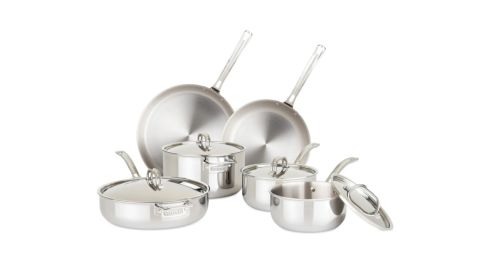 VIKING's 7-layer Titanium 10-piece pot set