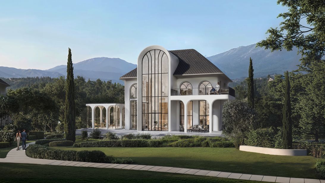 Studio Tim Fu's master plan integrates nature-inspired design with the region's vernacular architectural traditions.
