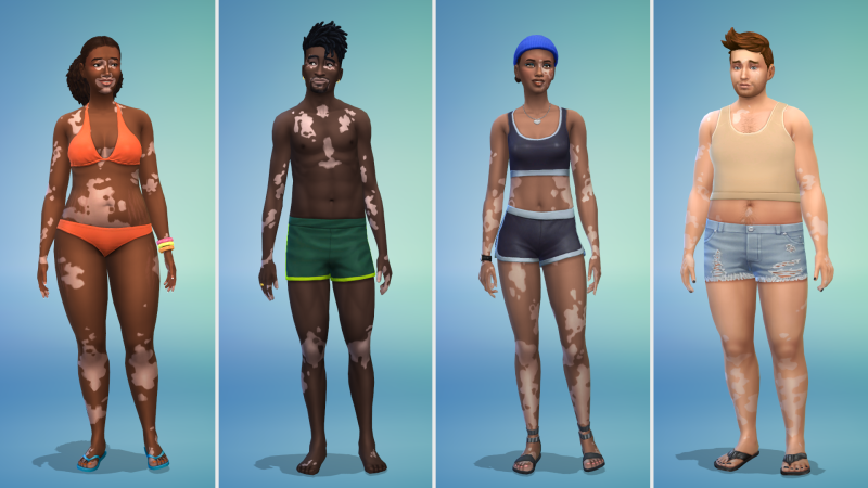 „The Sims 4“ добавя нова функция на кожата, за да разнообрази представянето в играта