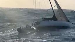 The NSW Police released video of a rescue off the cosast of Australia.