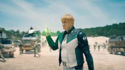 Nathan Fillion playing the Green Lantern Guy Gardner