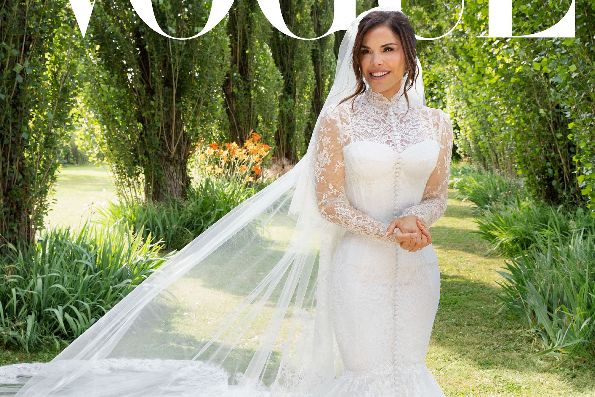 Lauren Sanchez’s wedding to Jeff Bezos on Friday was immediately followed with the release of a digital Vogue cover.
