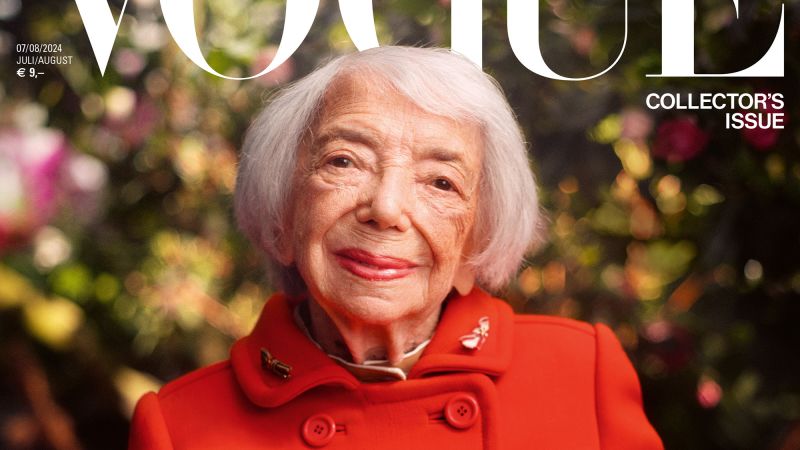 102-годишната оцеляла от Холокоста е звезда на корицата на Vogue Германия