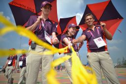 Thousand of Olympic volunteers have spent the past two weeks helping with all aspects around the Games with endless enthusiasm. - (GETTY IMAGES)