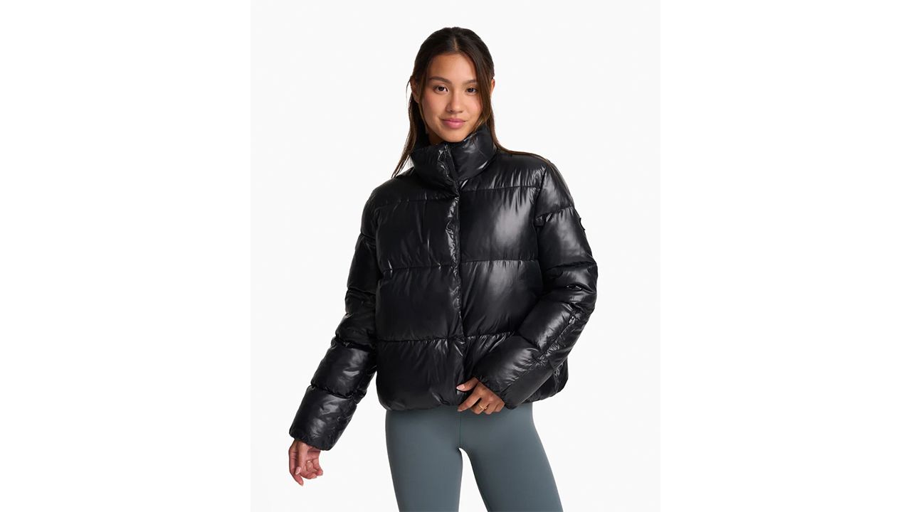Black Basic Oversize Women Inflatable Puffer Coats, Women Puffer Jacket -   Canada
