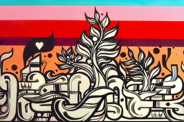 This piece by Atlanta artist Peter Ferrari is going to be made into a shirt design, according to his Flickr page. - (Courtesy Peter Ferrari)