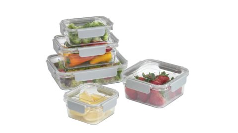 Mainstays 5-Pack Tritan Food Storage Container