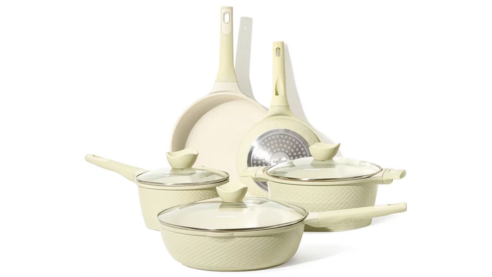 The TikTok-viral Carote pots and pans set is $50 off on  today