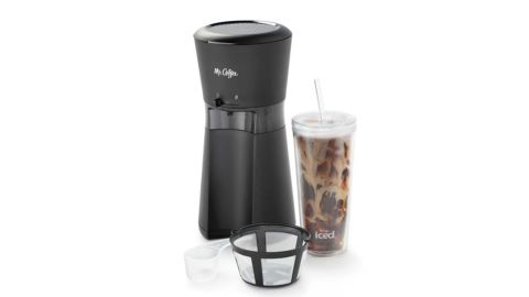 Mr. Coffee Iced Coffee Maker with Reusable Cup and Filter