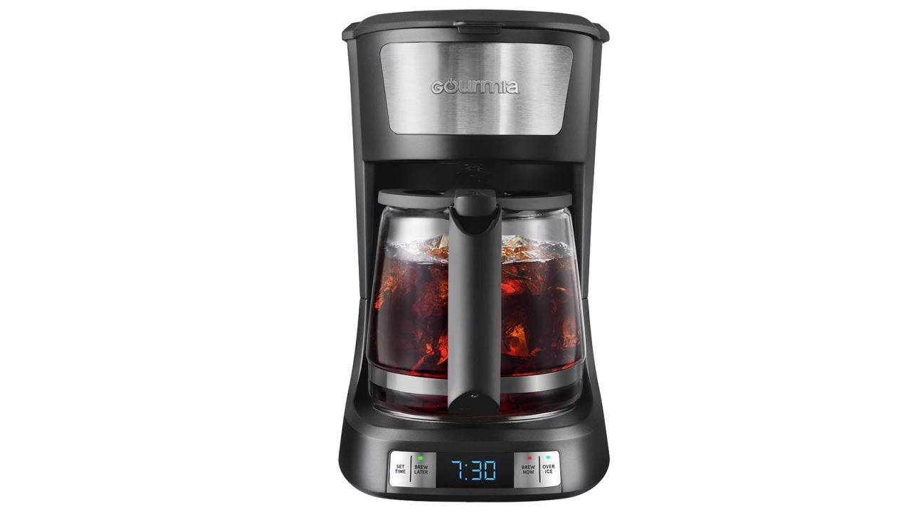Gourmia 12 Cup Programmable Hot & Iced Coffee Maker