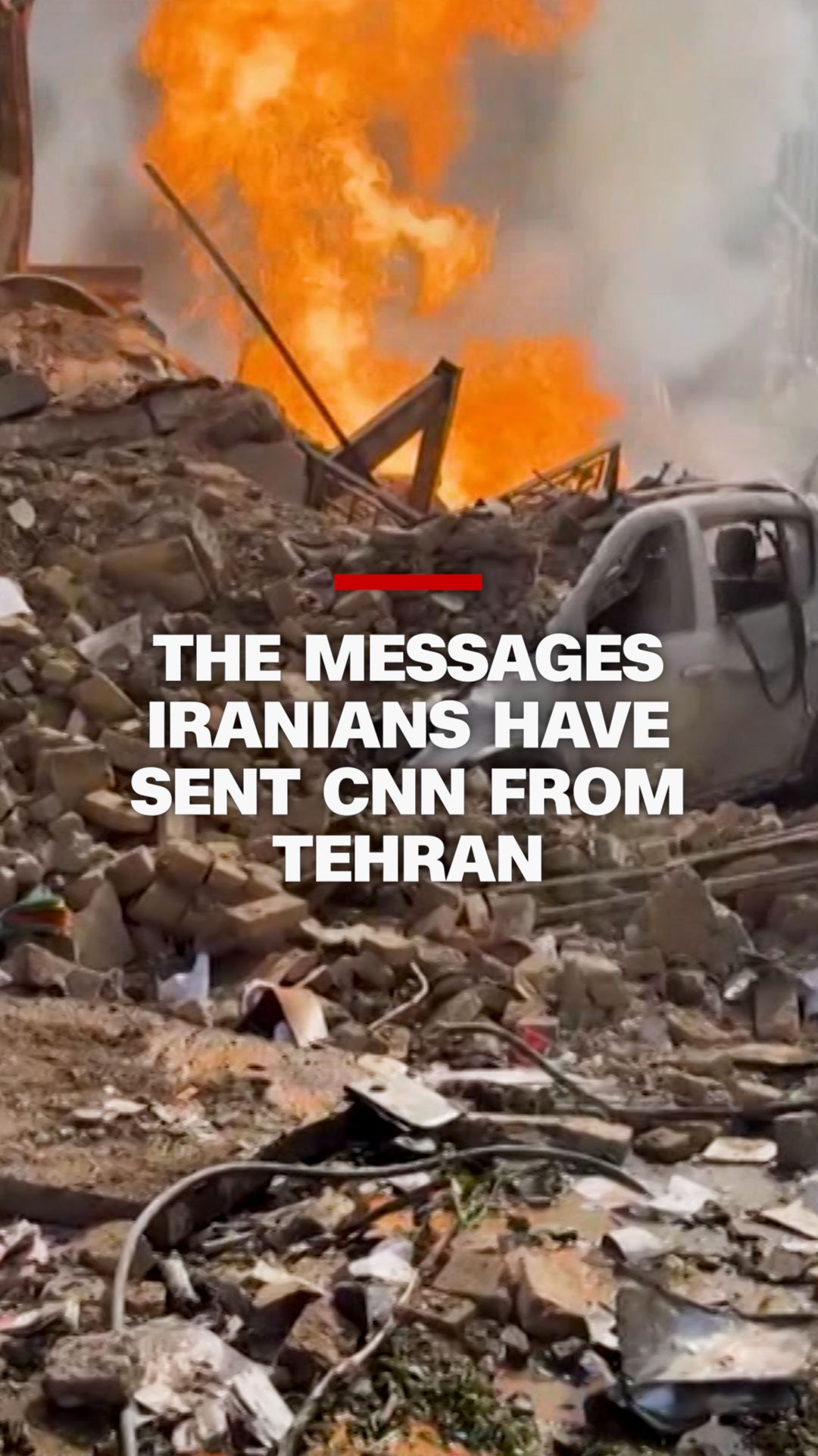 As Israeli strikes zeroed in on Iran's capital city of Tehran, CNN's Clarissa Ward reports from Tel Aviv some of the messages she's received from residents in Iran offering a glimpse into the daily anxieties of living in a country faced with an ever-escalating conflict in the sky.