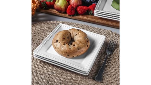 Wareland Bright White Embossed Plates