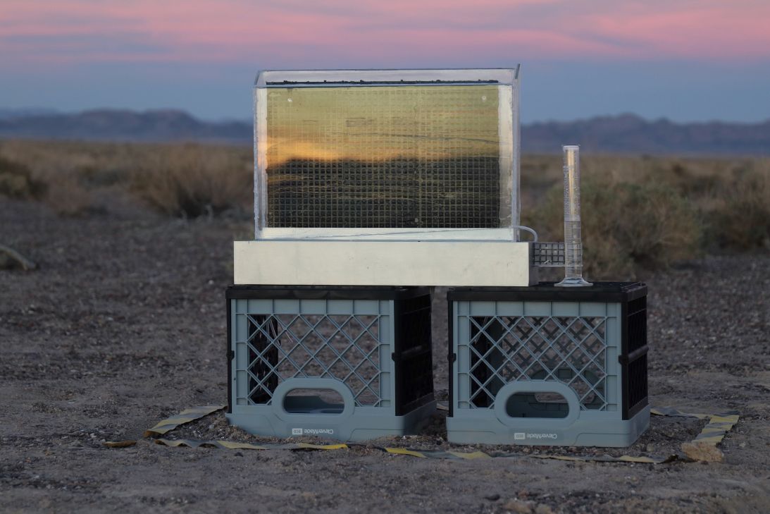 MIT's water harvesting device. Research into this technology is booming.