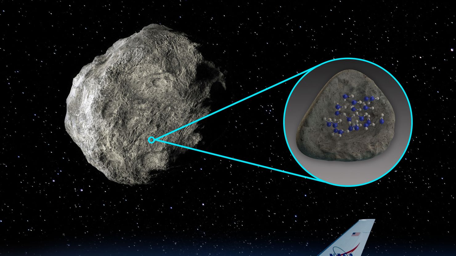 Data from NASA's Stratospheric Observatory for Infrared Astronomy revealed water molecules on the surface of two different asteroids.
