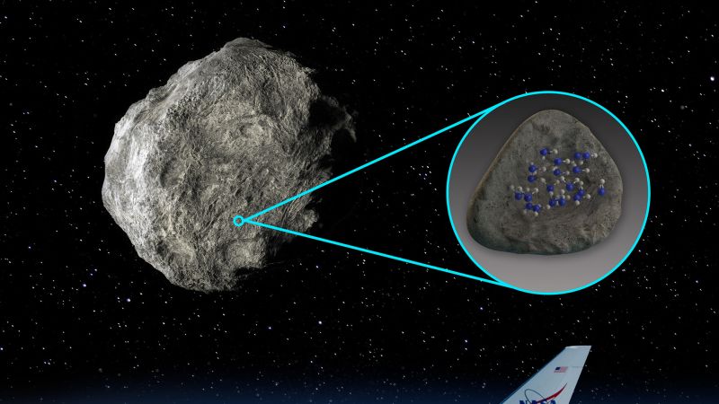 Водни молекули, открити на повърхността на астероиди за първи път