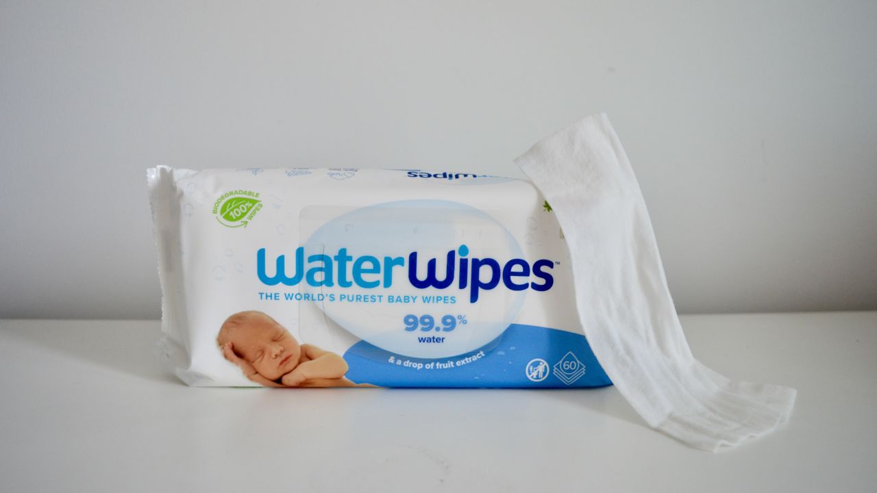 A photo of a pack of WaterWipes Baby Wipes