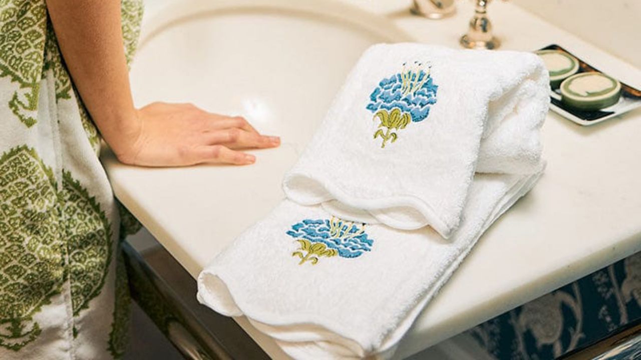 Weezie x Katie Ridder Peony Scallop Bath Hand Towels cnnu.jpg