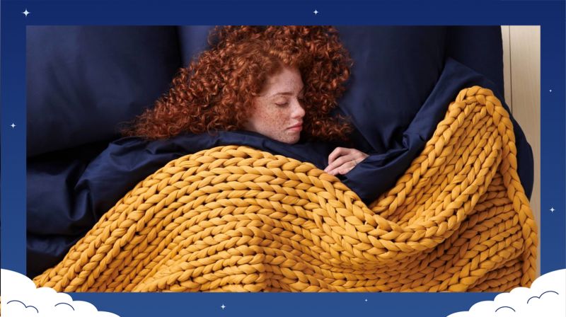 Where can i get online a free weighted blanket