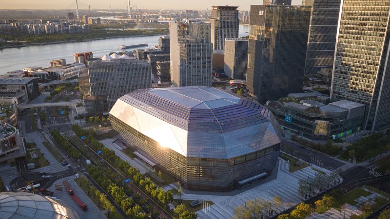 This AI convention center in China was designed by AI. Kind of