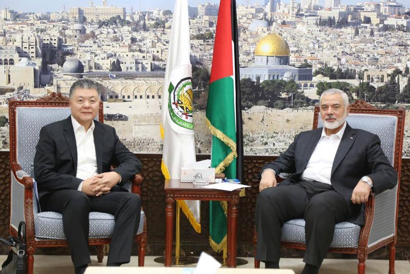 Chinese Envoy Meets Hamas Chief Haniyeh After First Visit To Israel ...