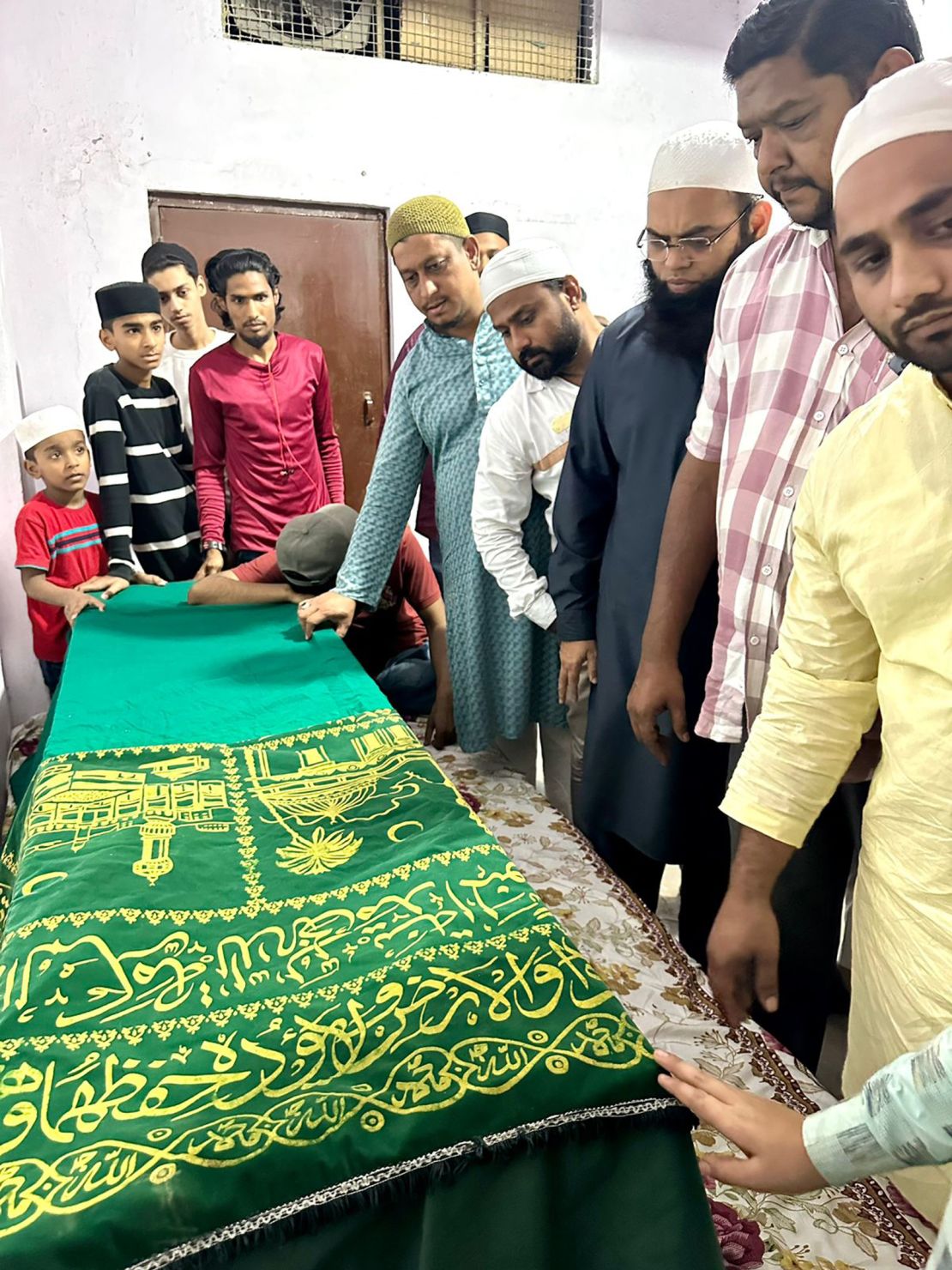 Asfan Mohammed's remains are returned to India in March.