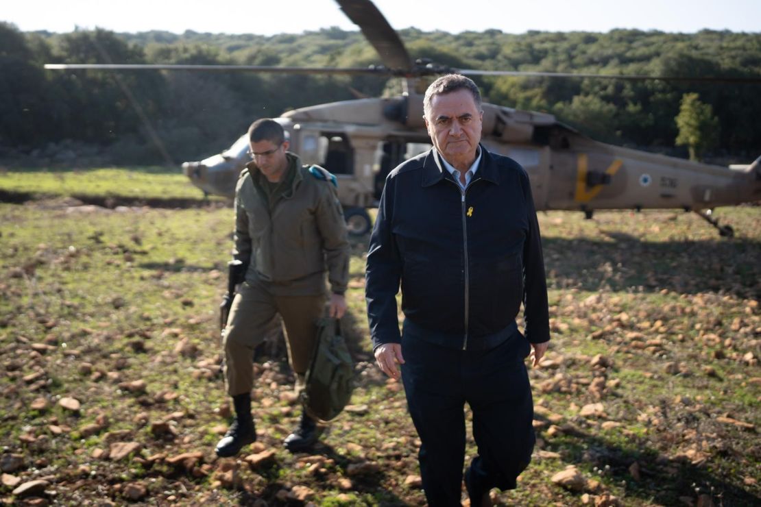 Israeli Defense Minister Israel Katz visited the 146th Division in northern Israel near the Lebanese border on December 3.