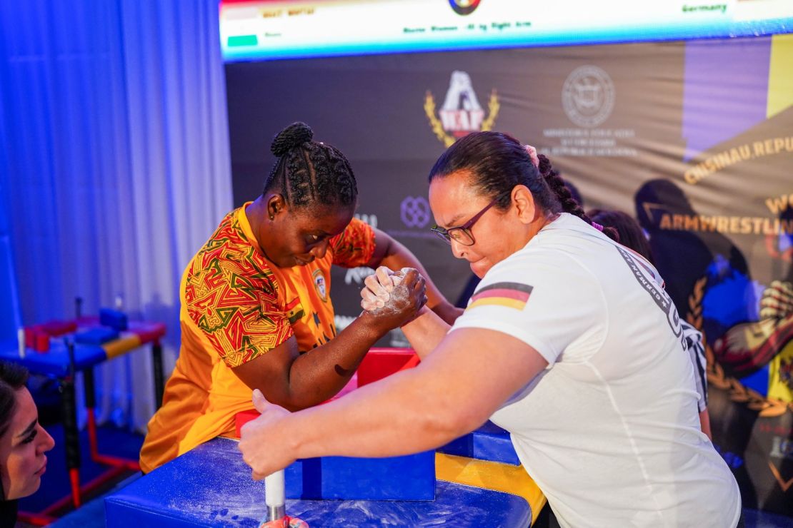 Grace Minta (left) has accumulated titles at an impressive rate.