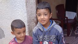 Brothers Fadi Abu Assi, 8, and Jumaa Abu Assi, 10, were killed by an Israeli drone strike in southern Gaza as they were searching for firewood for their family.