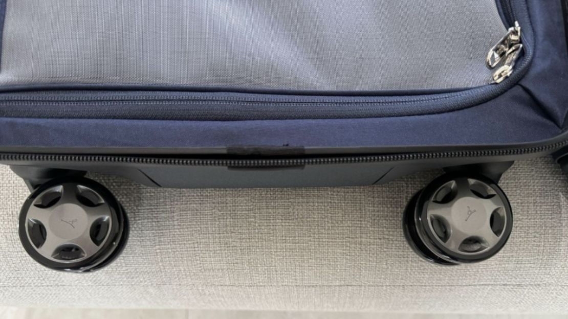 Wheels of the TravelPro x Travel + Leisure Carry-On