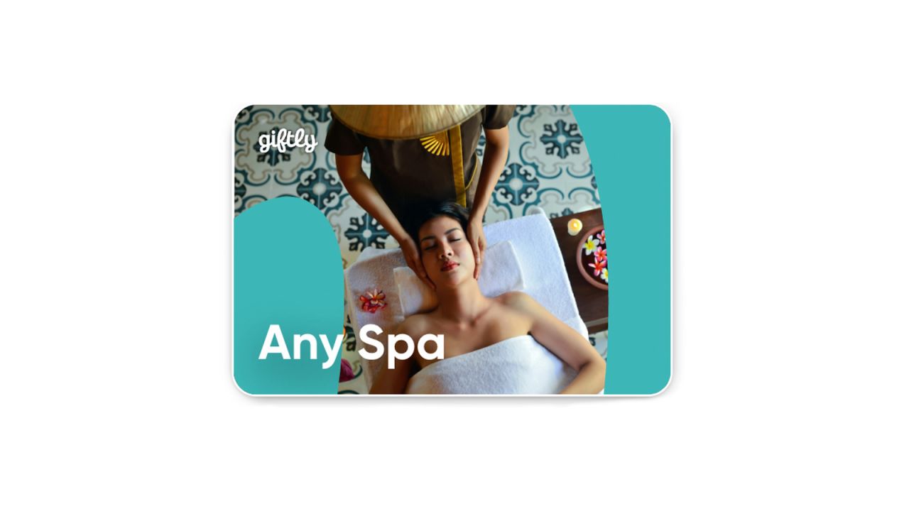 Giftly ‘Any Spa’ Giftcard