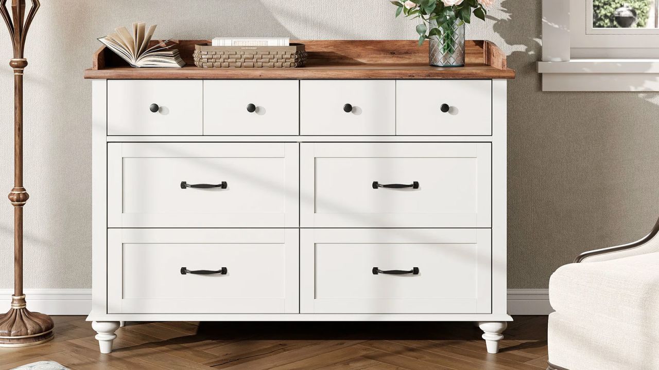 White Kingsdown 6 - Drawer Dresser.jpg