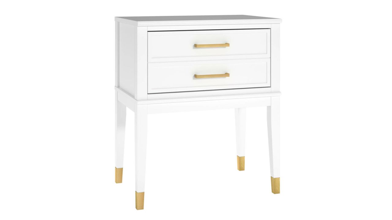 White Westerleigh 1-Drawer Nightstand.jpg