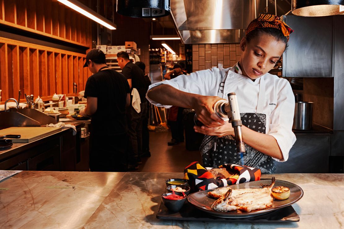 Fariyal Abdullahi, executive chef at Hav & Mar in New York, is among the five finalists in the Emerging Chef category.