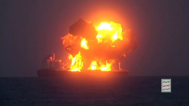 Houthis Attack Greek Tanker, Potential Oil Spill