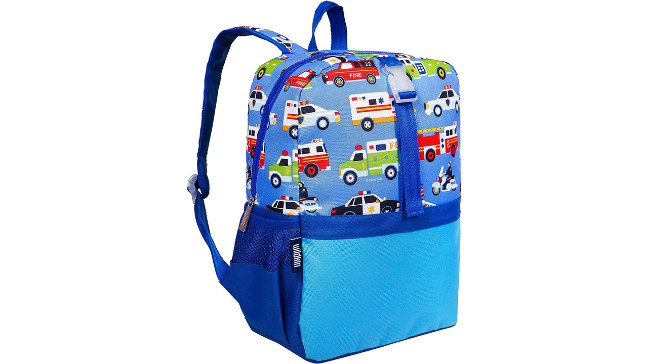 Wildkin Pack-it-All Kids Backpack for Boys & Girls stock photo