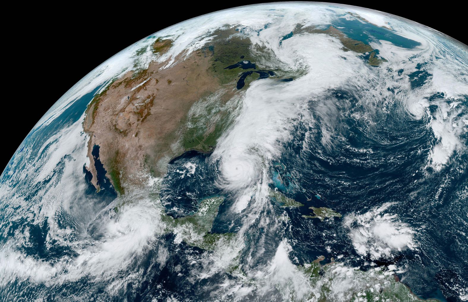 In this satellite photo, <a href="index.php?page=&url=https%3A%2F%2Fwww.cnn.com%2F2024%2F09%2F26%2Fweather%2Fgallery%2Fhurricane-helene%2Findex.html">Hurricane Helene</a> spins in the Gulf of Mexico as it approaches the coast of Florida on Thursday, September 26. <a href="index.php?page=&url=https%3A%2F%2Fwww.cnn.com%2Fweather%2Flive-news%2Fhurricane-helene-florida-09-26-24%2Findex.html">The storm continued to intensify</a> as it tracked north toward the Florida panhandle and strengthened to Category 4 hours ahead of landfall Thursday evening.