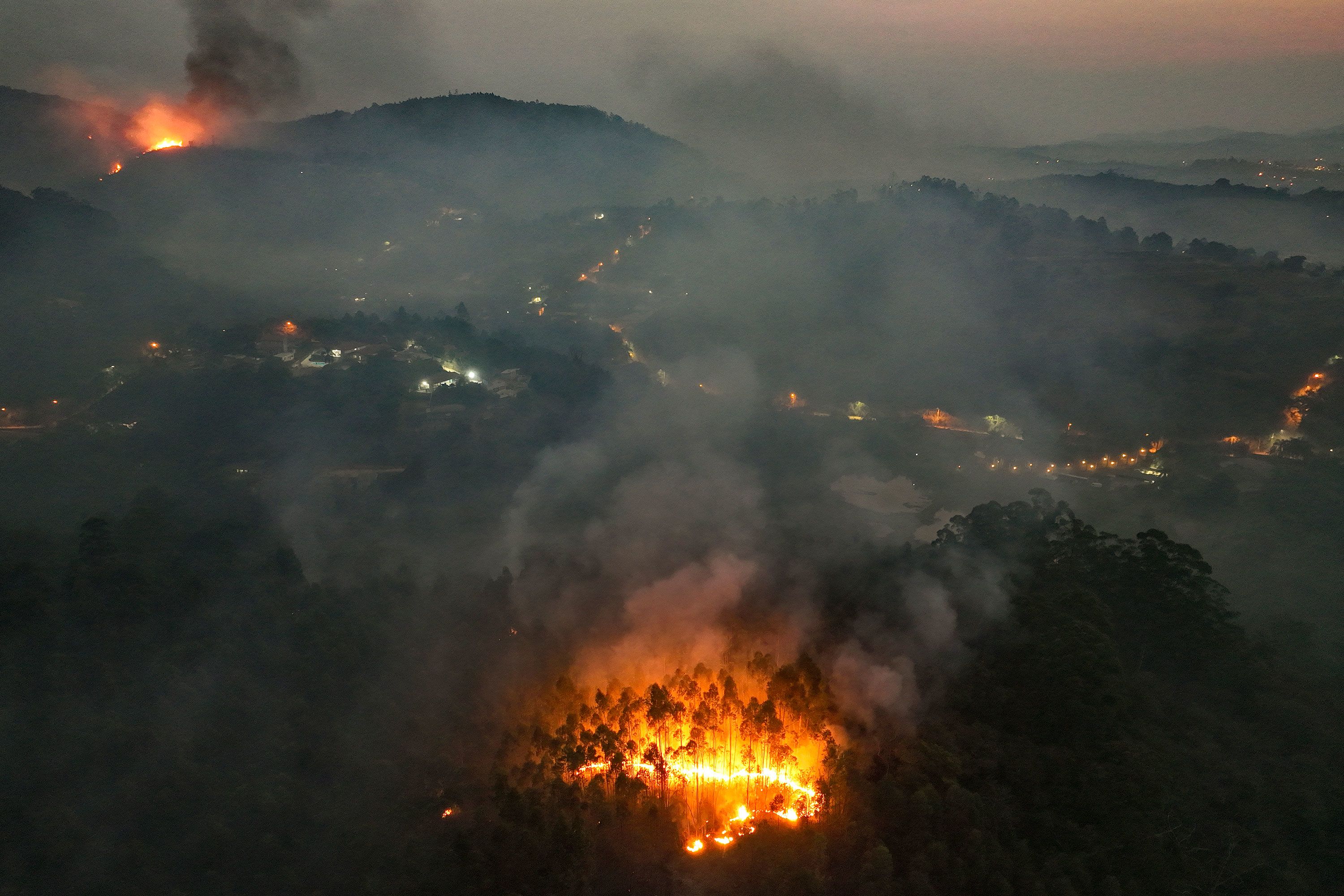 Wildfire in Brazil