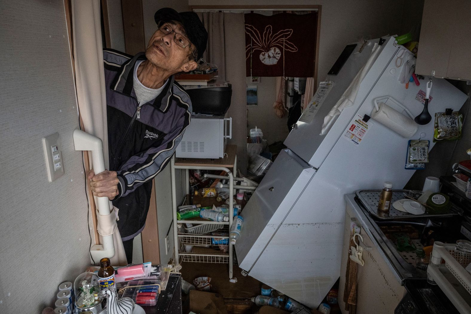 Shoichi Miyakoshi checks a circuit breaker in his home after it sustained damage due to flooding in Japan’s Ishikawa prefecture on Sunday, September 22. Record rainfall has brought deadly flooding and landslides to the coastal region of <a href="index.php?page=&url=https%3A%2F%2Fwww.cnn.com%2Fworld%2Fasia%2Fjapan">Japan</a>, which is still recovering from a <a href="index.php?page=&url=https%3A%2F%2Fwww.cnn.com%2F2024%2F01%2F03%2Fasia%2Fjapan-earthquake-shelters-aftermath-intl-hnk%2Findex.html">devastating New Year’s Day earthquake</a>.