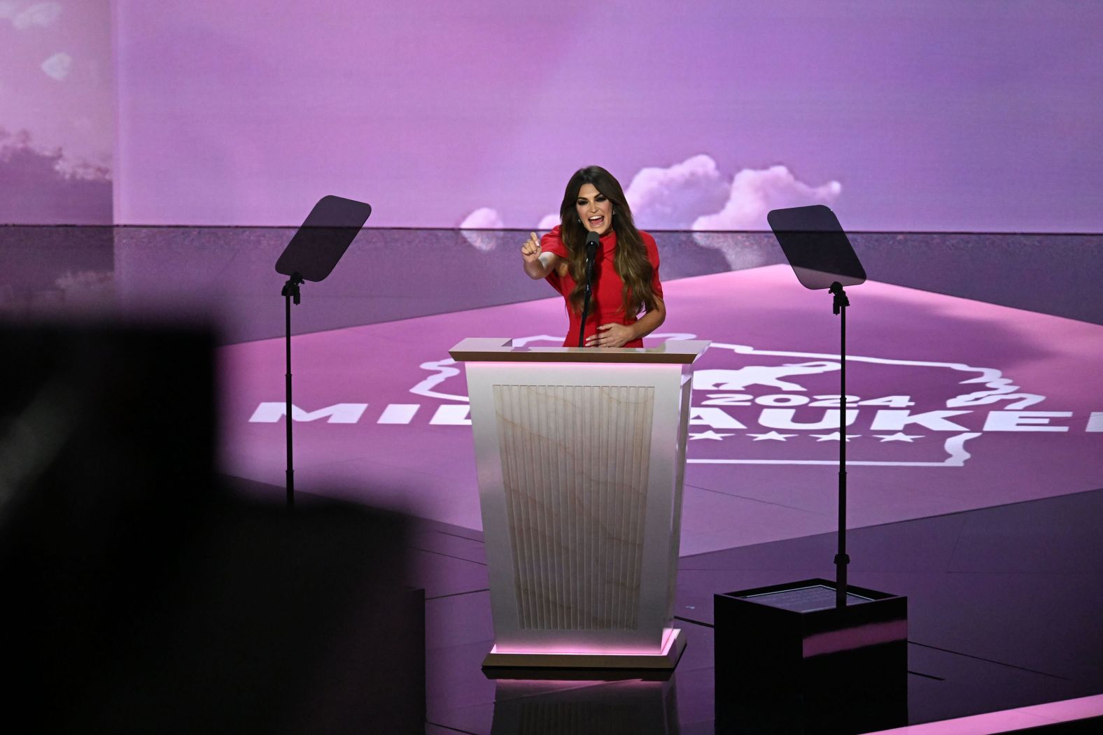 Kimberly Guilfoyle, a former member of Trump’s presidential campaign and the fiancée of Donald Trump Jr., <a >spoke on Wednesday</a> and called the upcoming presidential election “the most important election in our lifetime.”