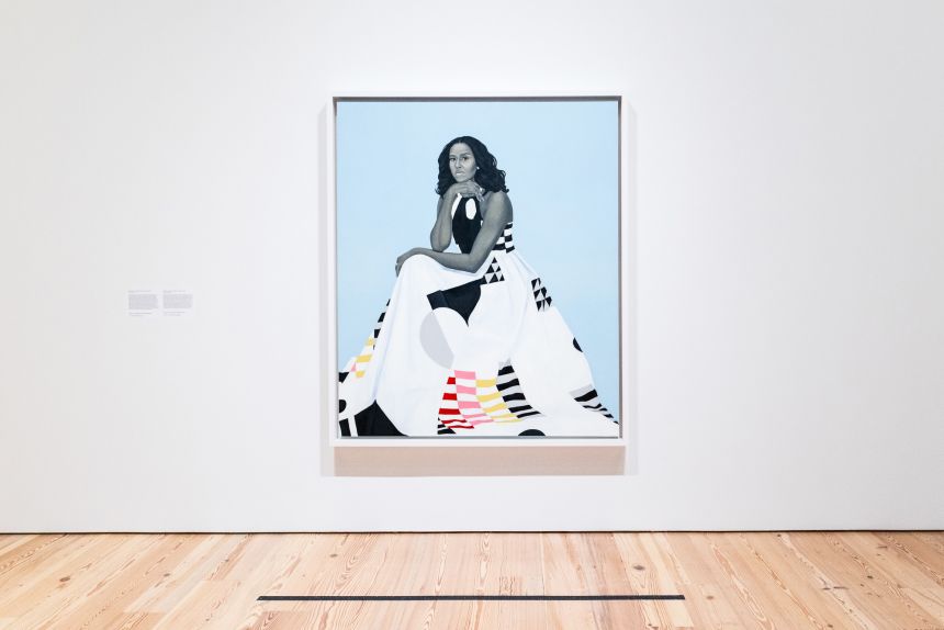 Amy Sherald’s portrait of the former First Lady Michelle Obama was the artist's breakout moment.