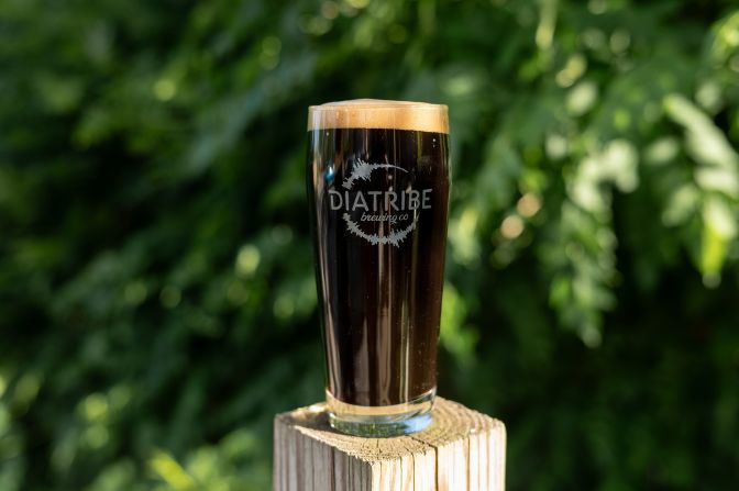 <strong>Breweries all over town: </strong>Diatribe Brewing Co. pours beers such as this American Porter in its taproom on Haywood Road in West Asheville.