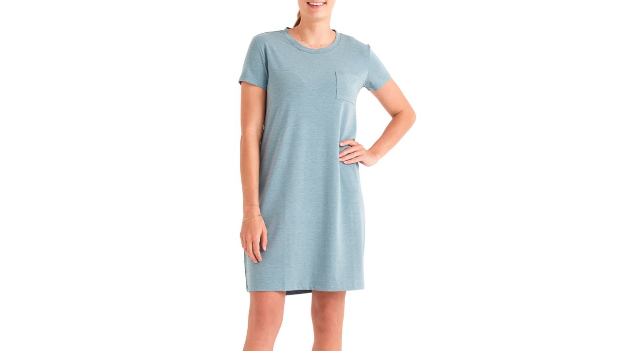 Women's Bamboo Flex Pocket Dress cnnu